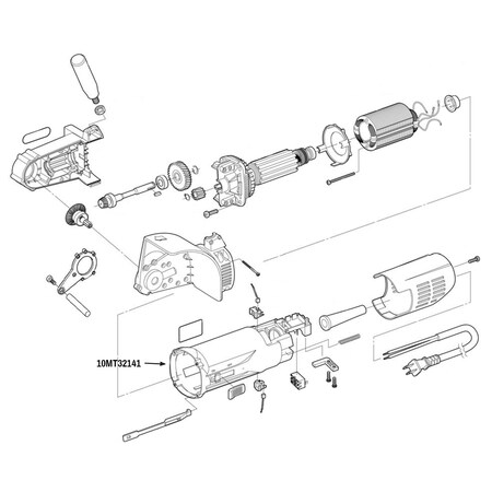 Monti Bristle Blaster Motor Housing 10MT32141